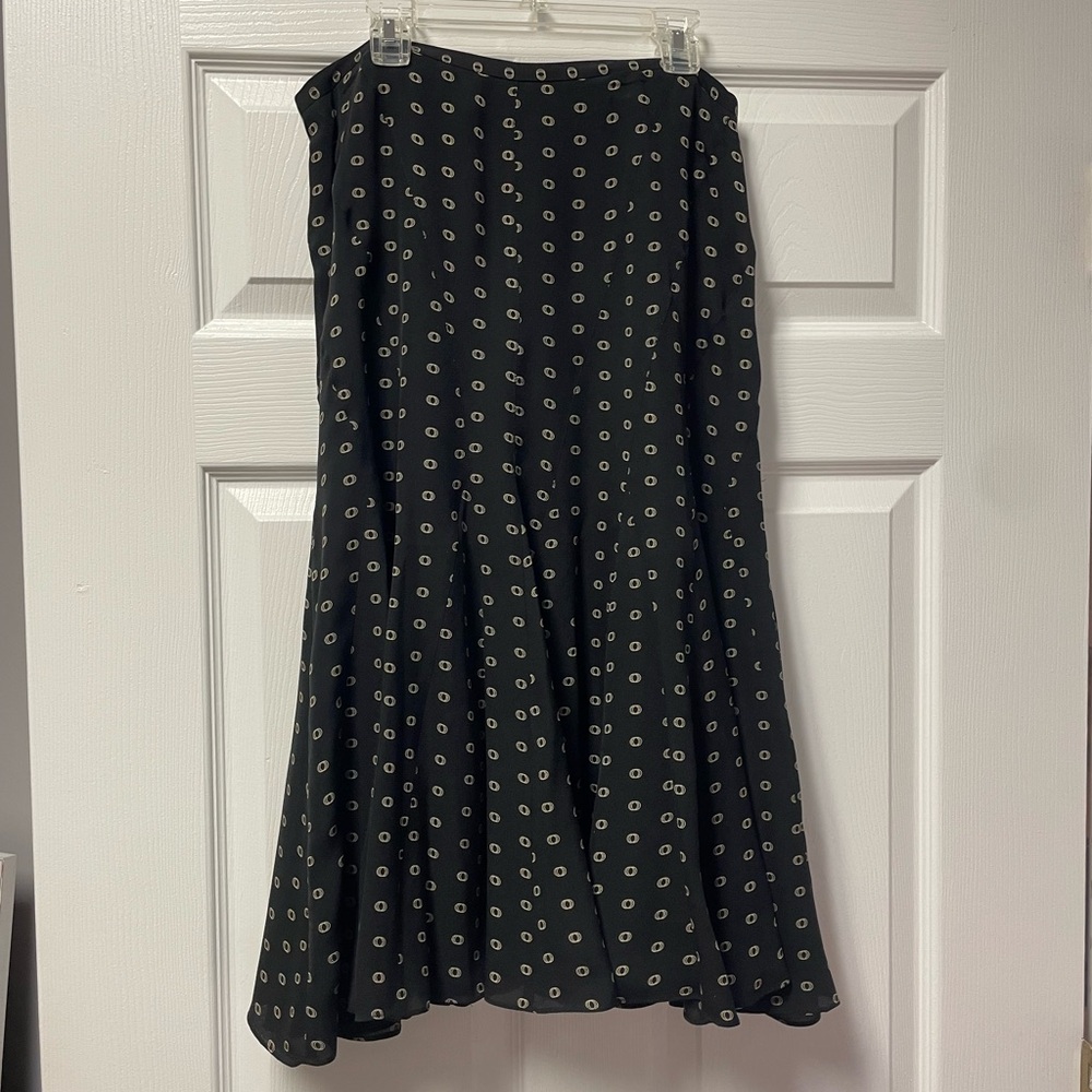 Silk Jones New York Patterned Skirt